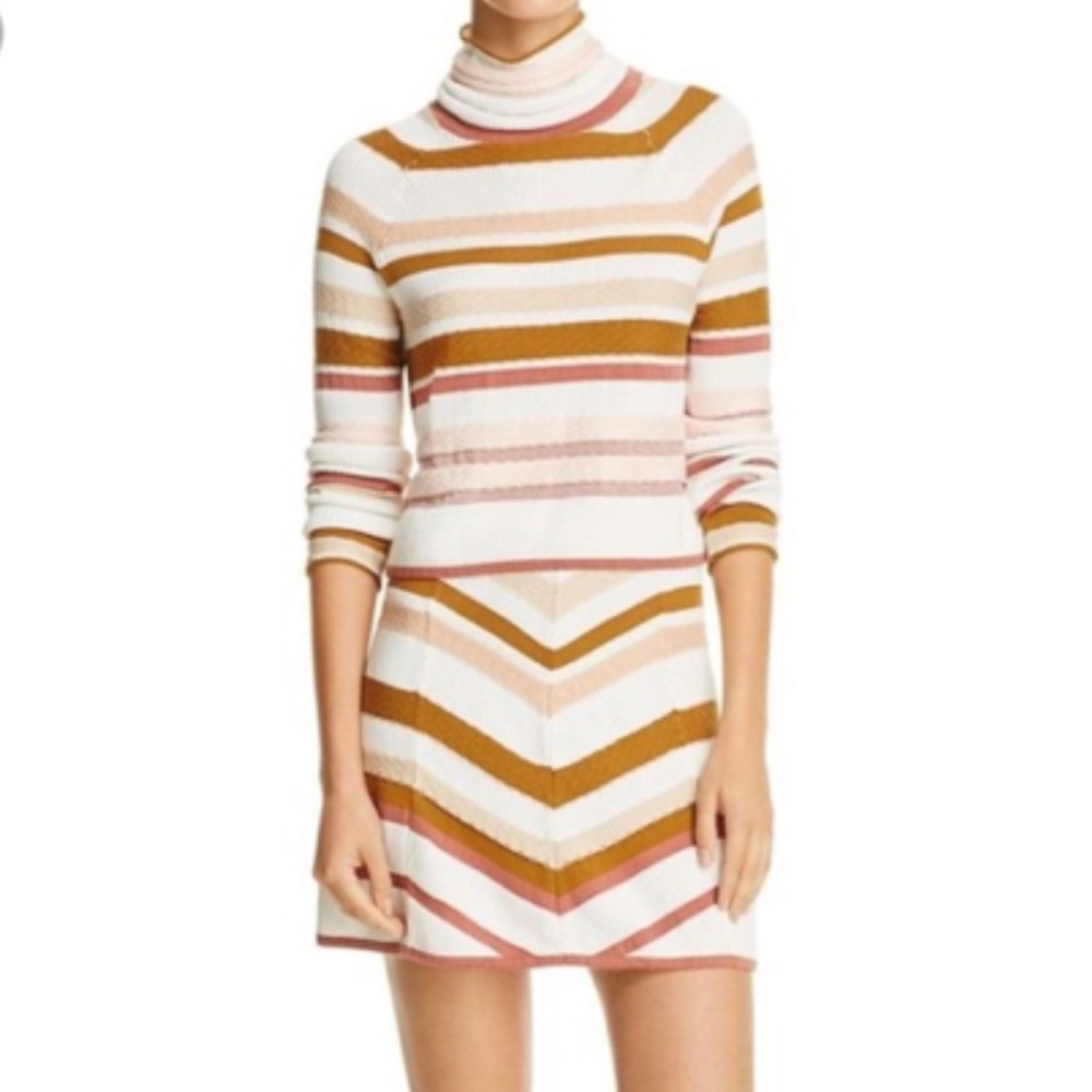 Free People What a Flirt sweater skirt set